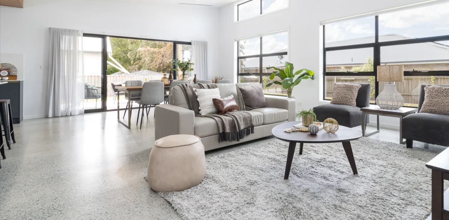 A living room styled by Elements